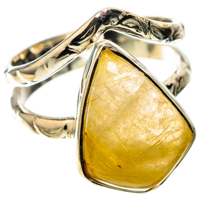 Premium Rutilated Quartz Ring Size 7 (925 Sterling Silver) RING138058