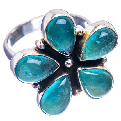 Blue Fluorite Ring Size 9.25 (925 Sterling Silver) R141972