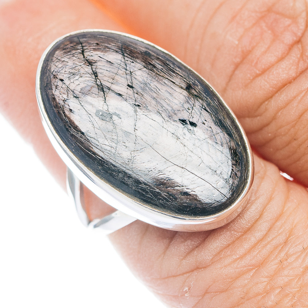 Premium Hypersthene Ring Size 7.25 (.925 Sterling Silver)