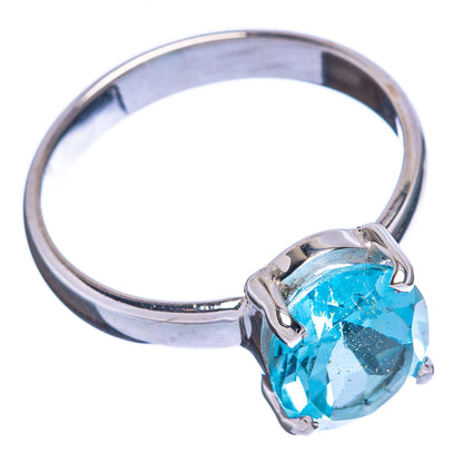Blue Topaz Ring Size 7 (925 Sterling Silver) R146344