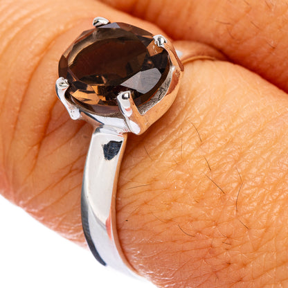 Smoky Quartz Ring Size 8.25 (925 Sterling Silver) R146380