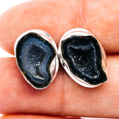 Tabasco Geode Earrings 5/8" (.925 Sterling Silver)