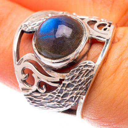 Labradorite Ring Size 6.25 (925 Sterling Silver) R140679
