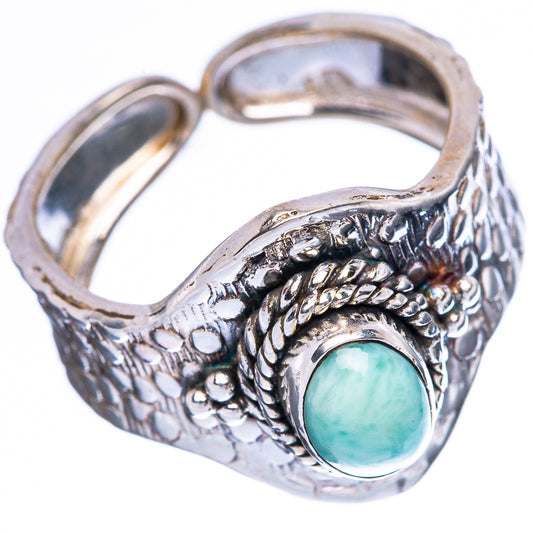 Larimar Ring Size 7 (925 Sterling Silver) R3788