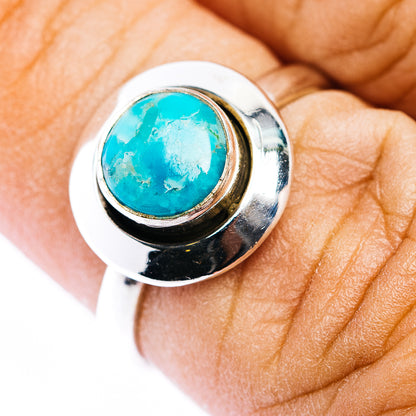 Mohave Turquoise Ring Size 6.75 (.925 Sterling Silver)