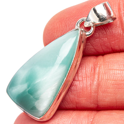 Smithsonite Pendant 1 3/8" (.925 Sterling Silver)
