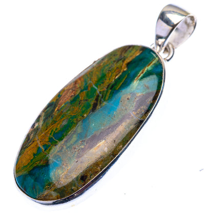 Peruvian Opal Pendant 1 3/4" (925 Sterling Silver) PD38533