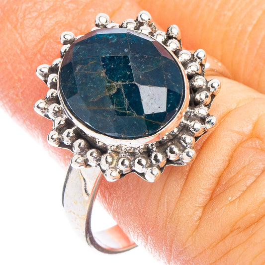 Apatite Ring Size 8 (925 Sterling Silver) R6758