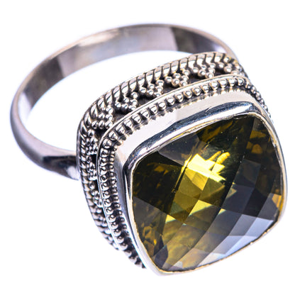 Faceted Citrine Ring Size 10 (925 Sterling Silver) R144137