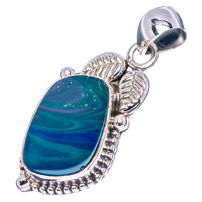 Rare Rare Doublet Opal Pendant 1 3/8" (.925 Sterling Silver)
