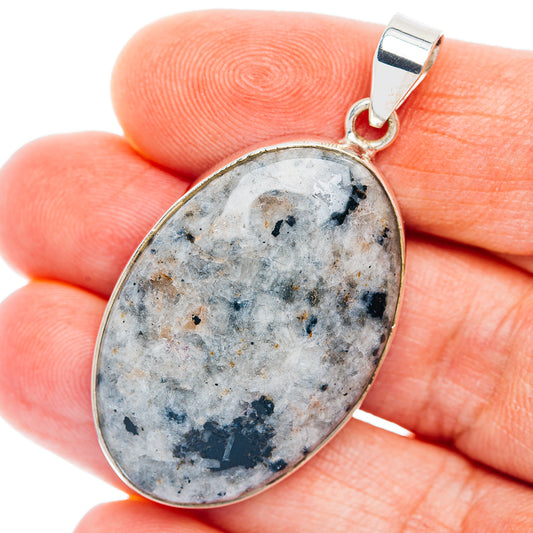 Premium Yooperlite Pendant 1 3/4" (.925 Sterling Silver)