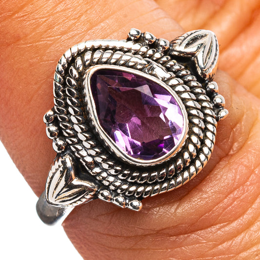 Amethyst Ring Size 7 (.925 Sterling Silver)
