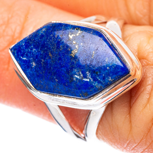 Lapis Lazuli Ring Size 6 (925 Sterling Silver) R3999