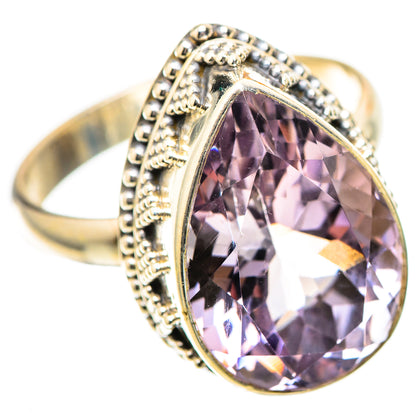 Faceted Pink Amethyst 925 Sterling Silver Ring Size 10.75 (925 Sterling Silver) RING139404