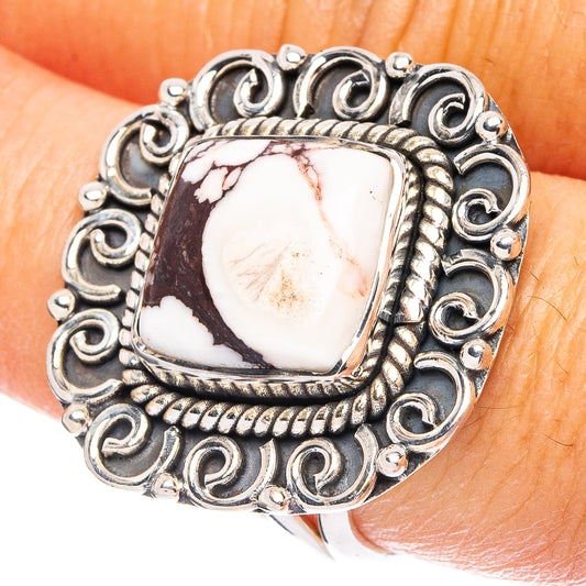 Wild Horse Jasper 925 Sterling Silver Ring Size 8.25 (925 Sterling Silver) R6048