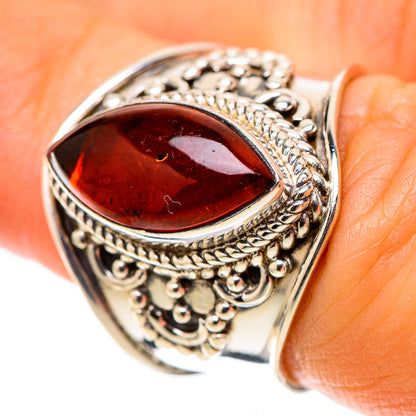 Baltic Amber Ring Size 6.5 (925 Sterling Silver) RING138509