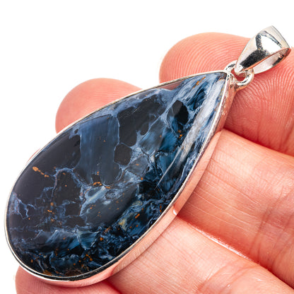 Pietersite Pendant 2 1/8" (925 Sterling Silver) P39024