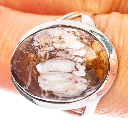 Wild Horse Jasper 925 Sterling Silver Ring Size 7.5 (925 Sterling Silver) R6245