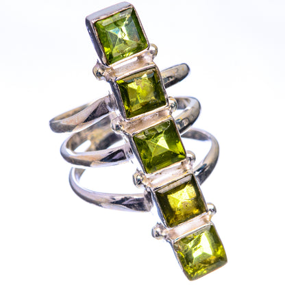 Large Peridot Ring Size 5.75 (925 Sterling Silver) RING143344