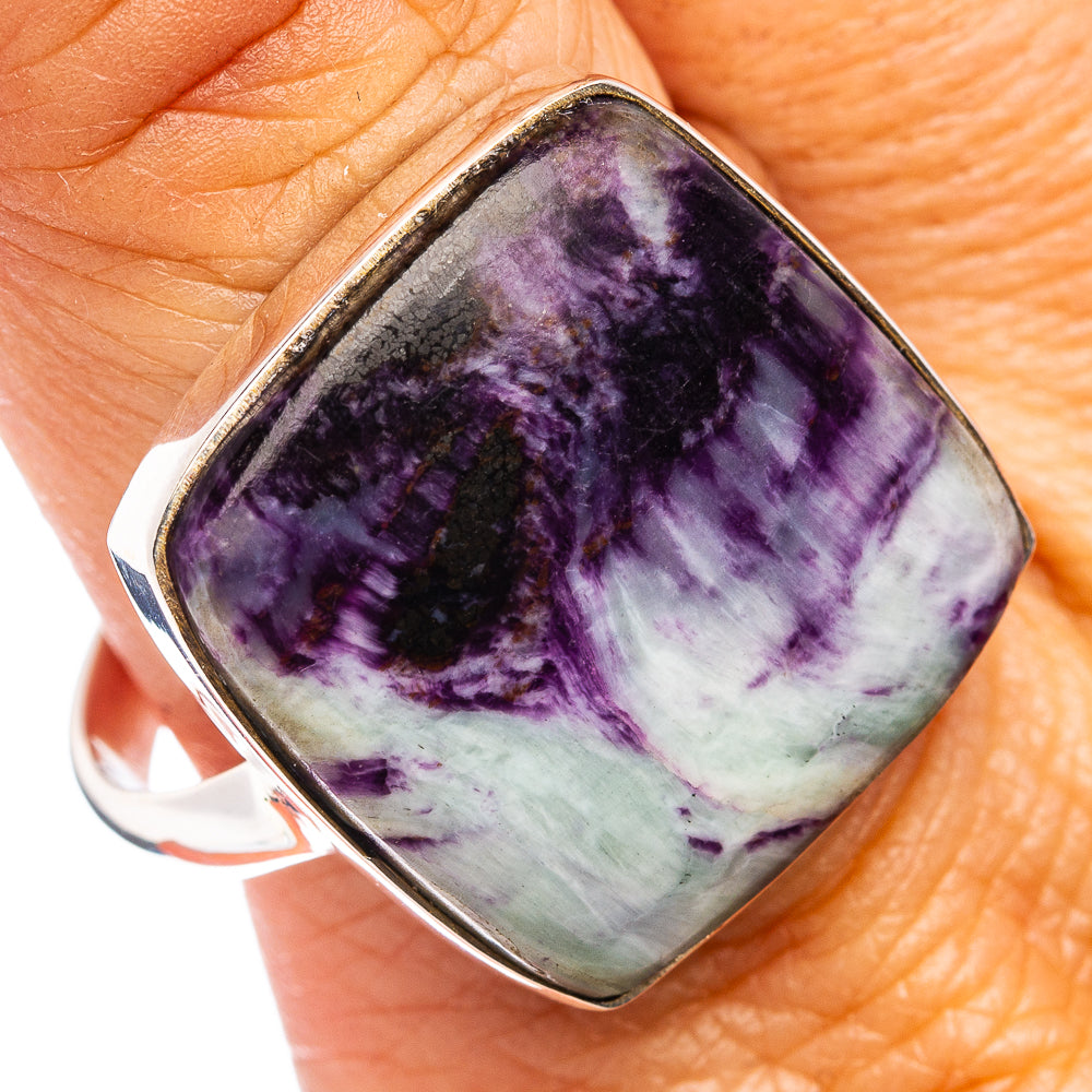 Premium Kammererite Ring Size 10 Adjustable (.925 Sterling Silver)