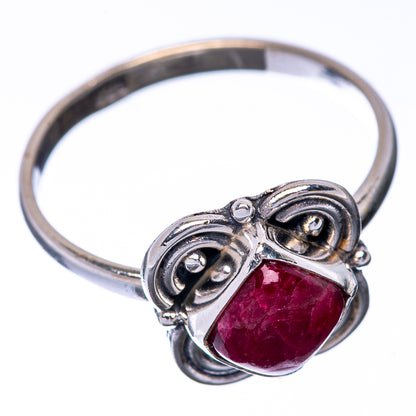 Ruby Dainty Ring Size 8 (925 Sterling Silver) R145178