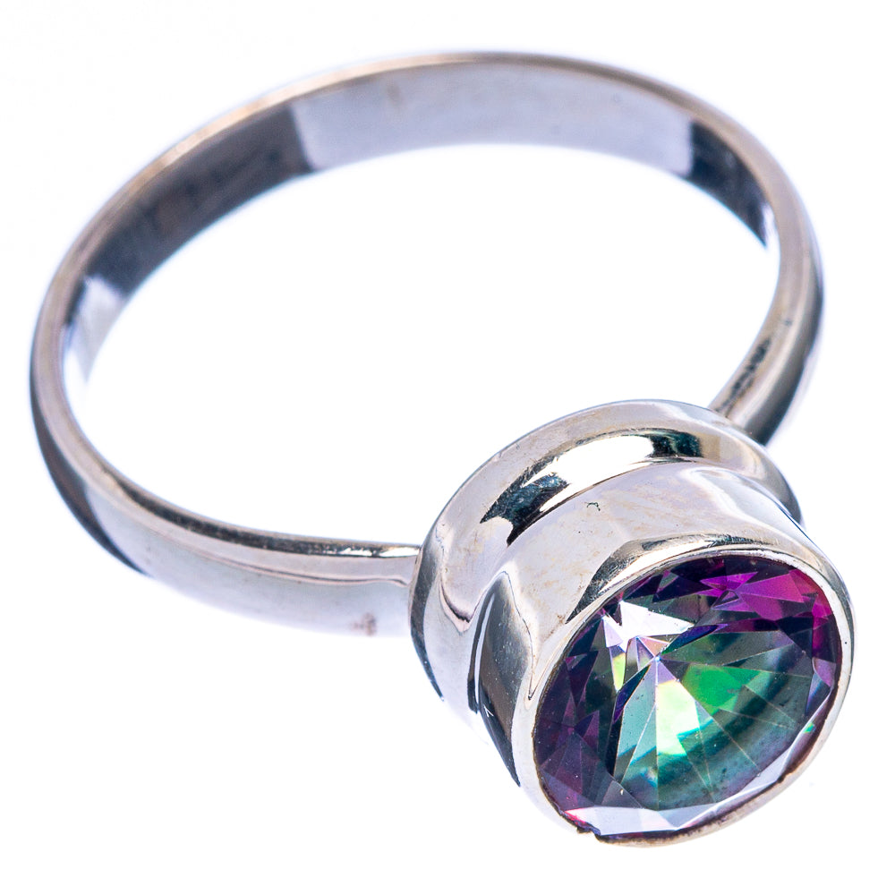Mystic Topaz Ring Size 8.25 (925 Sterling Silver) R146603