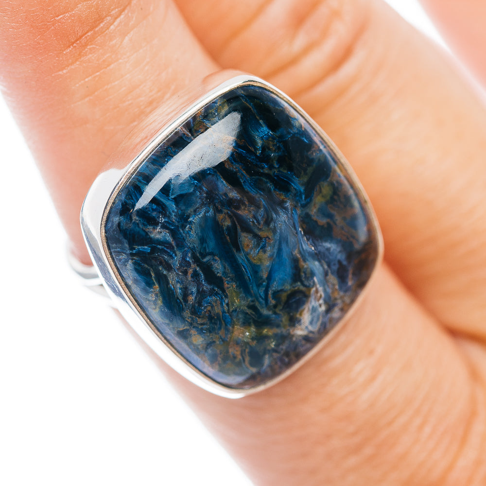 Premium Pietersite Ring Size 7.75 (.925 Sterling Silver)