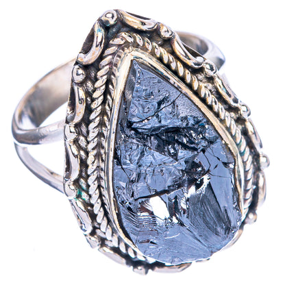 Raw Galena Ring Size 6.75 (925 Sterling Silver) R1307