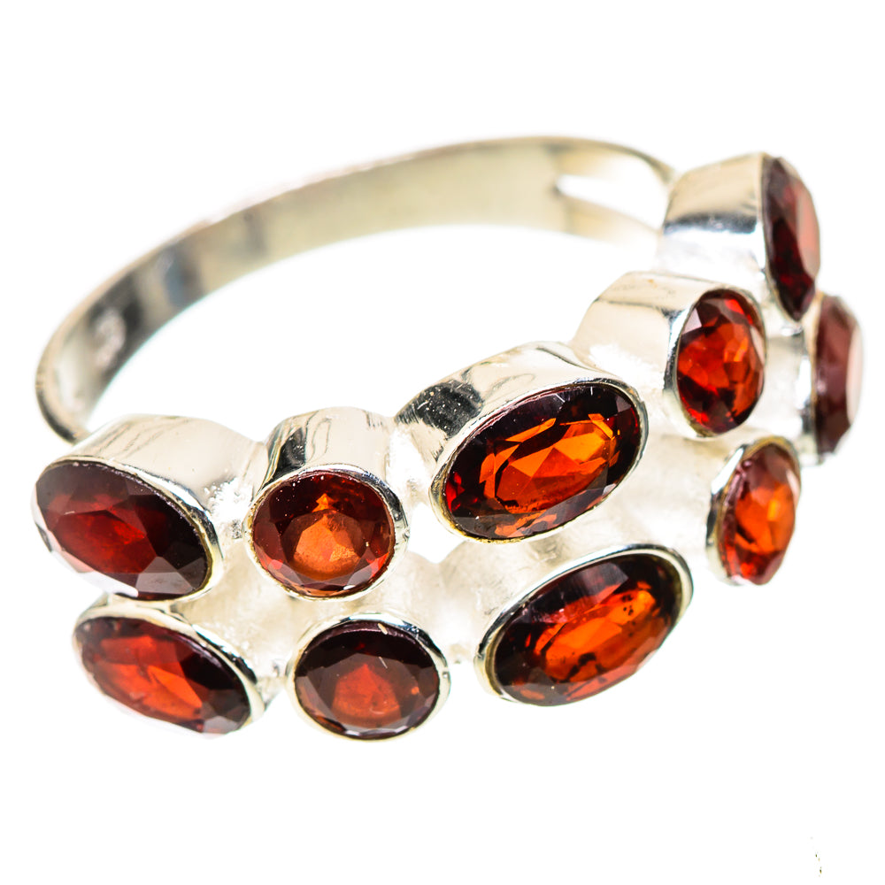 Garnet Dainty Ring Size 6 (925 Sterling Silver) RING138197