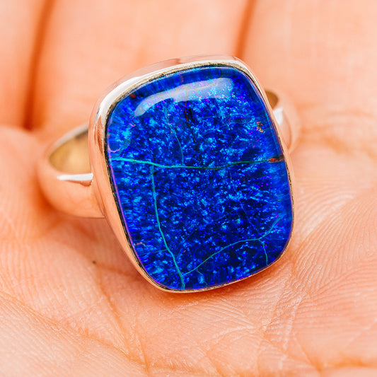 Sterling Opal Ring Size 7.75 (.925 Sterling Silver)