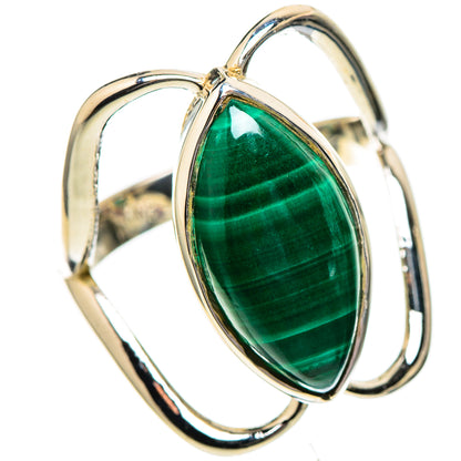 Malachite Ring Size 7.25 (925 Sterling Silver) RING137907