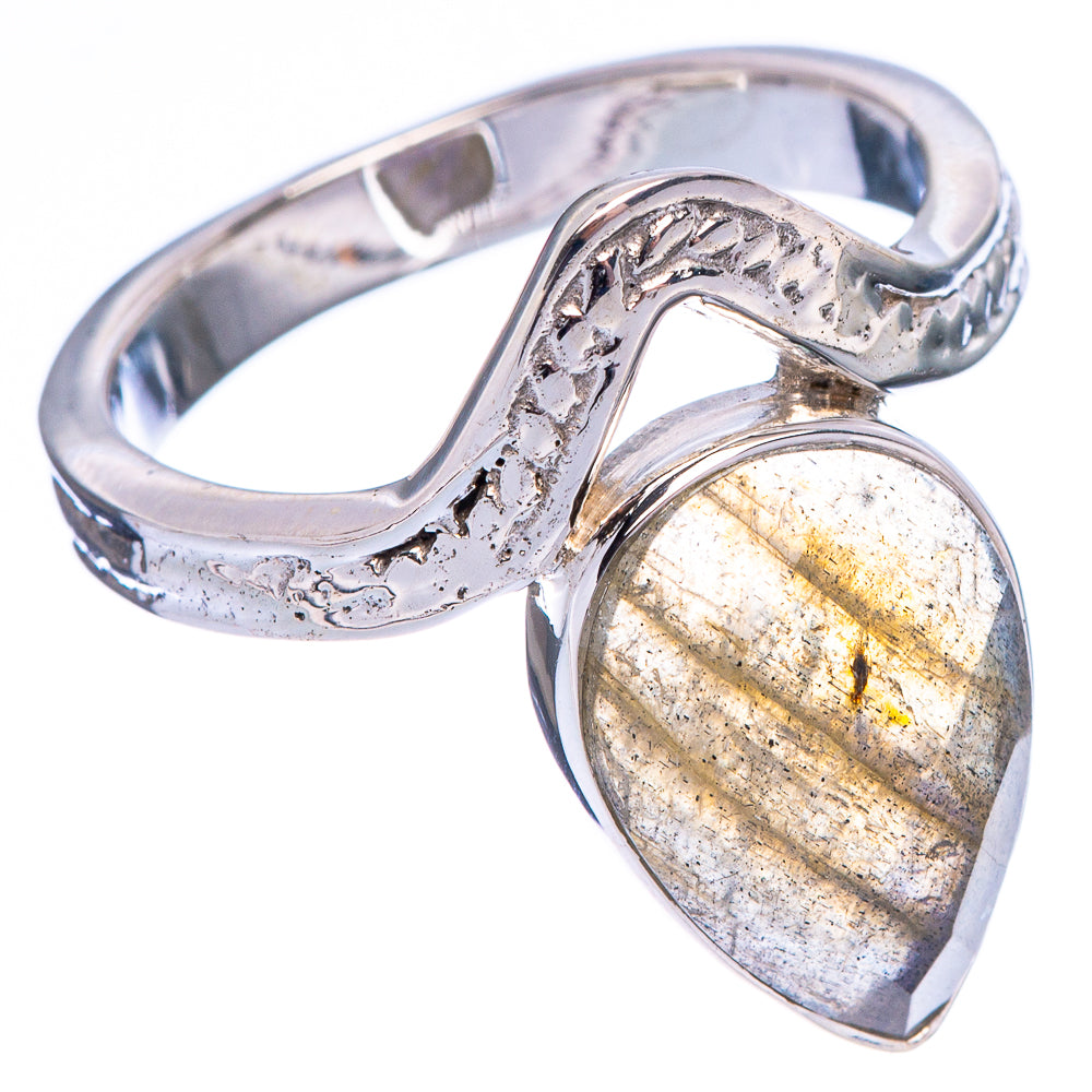 Premium Labradorite Ring Size 7.75 (925 Sterling Silver) R1828