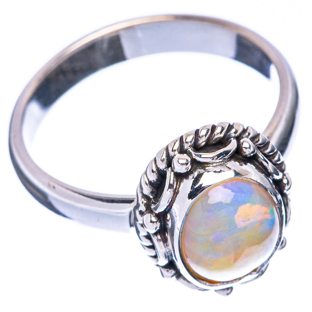 Rare Ethiopian Opal Ring Size 6.25 (925 Sterling Silver) R2015