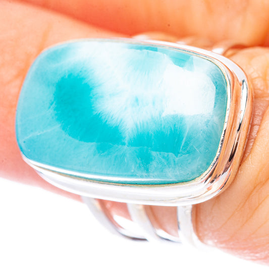 Larimar Ring Size 5.75 (925 Sterling Silver) R1720