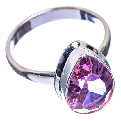 Faceted Color Change Alexandrite (Lab.) Ring Size 9.75 (925 Sterling Silver) RING143228