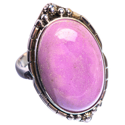 Large Phosphosiderite 925 Sterling Silver Ring Size 9