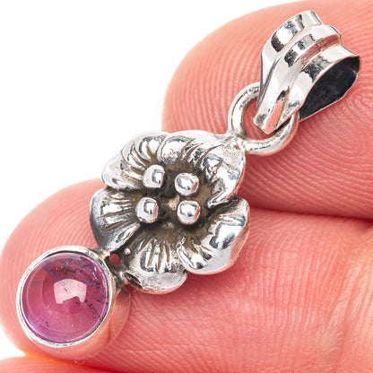 Amethyst Dainty Pendant 1 1/8" (925 Sterling Silver) P39896