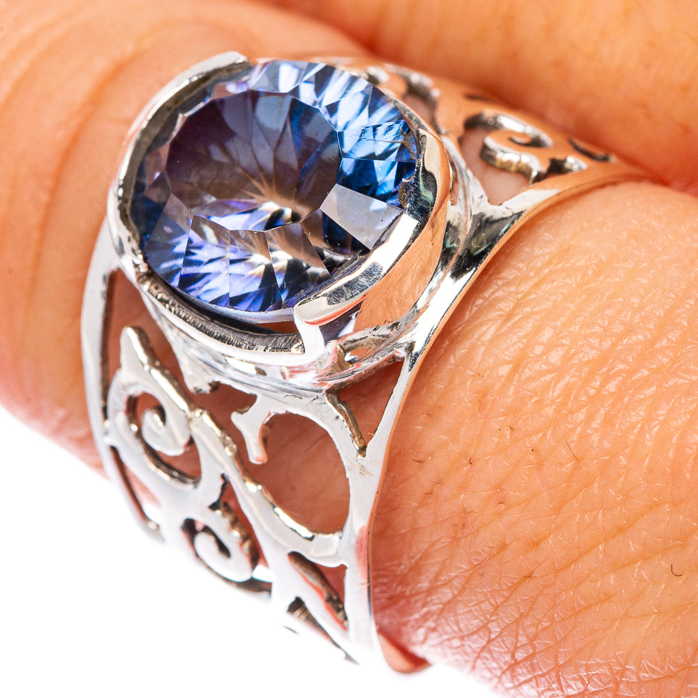 Blue Mystic Topaz Ring Size 9.75 (925 Sterling Silver) R1484