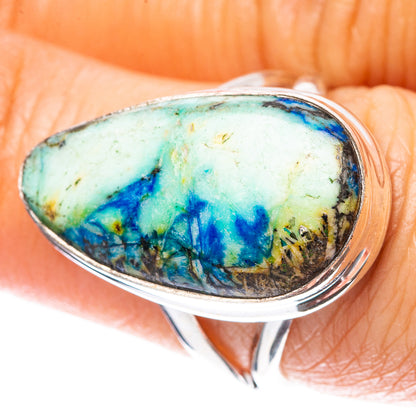 Azurite Ring Size 7 (925 Sterling Silver) R4117