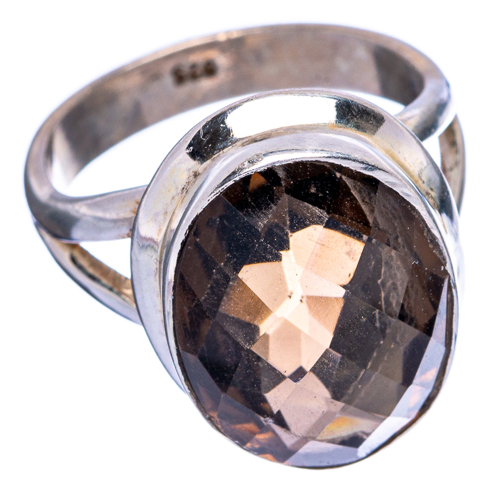 Smoky Quartz Ring Size 6.25 (925 Sterling Silver) R146517