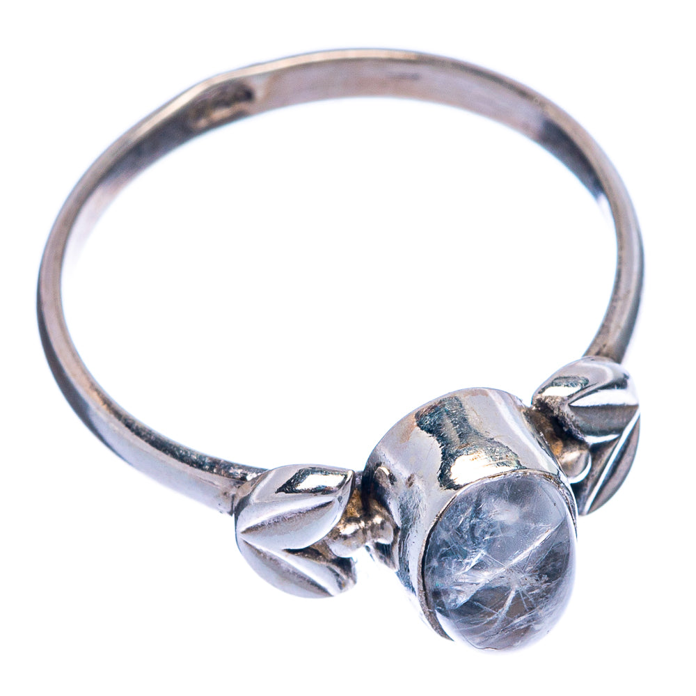 Rainbow Moonstone Dainty Ring Size 5.75 (925 Sterling Silver) R145409