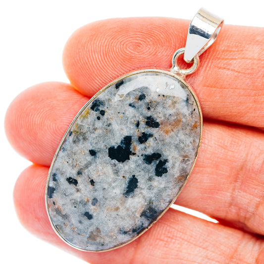 Premium Yooperlite Pendant 1 7/8" (.925 Sterling Silver)