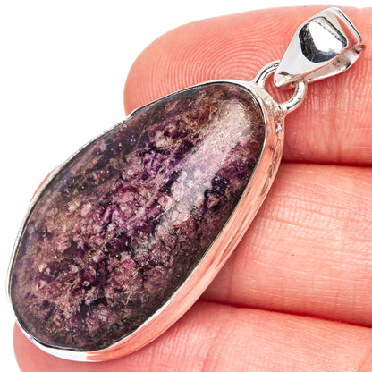 Eudialyte Pendant 1 3/4" (925 Sterling Silver) P41312