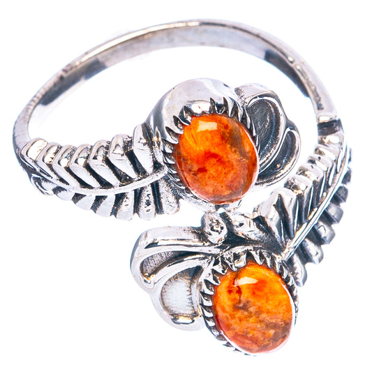 Sponge Coral Ring Size 8.5 (925 Sterling Silver) R4725