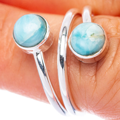 Larimar Dainty Ring Size 6 (925 Sterling Silver) R145832