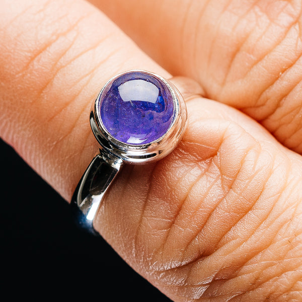 Premium Tanzanite Ring Size 6.75 (.925 Sterling Silver)