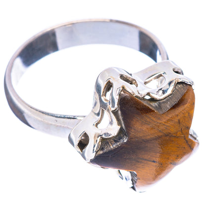 Tiger Eye Star Ring Size 7 (925 Sterling Silver) R146819