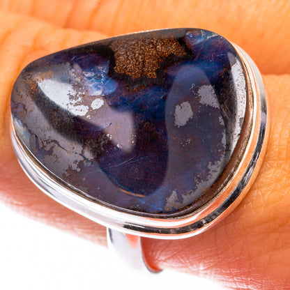 Large Boulder Opal Ring Size 9.5 (925 Sterling Silver) R141185