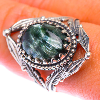 Seraphinite Ring Size 9.25 (925 Sterling Silver) RING139897