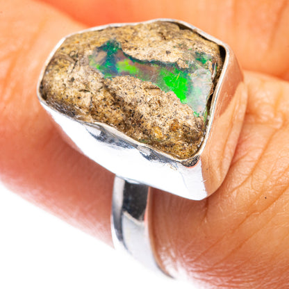 Raw Ethiopian Opal Ring Size 6 (925 Sterling Silver) R142429